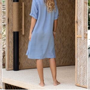 Nomad the label linen dress